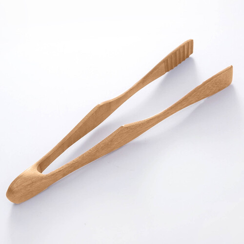 Pinça de madeira para churrasco e forno, 30 cm (12 polegadas)