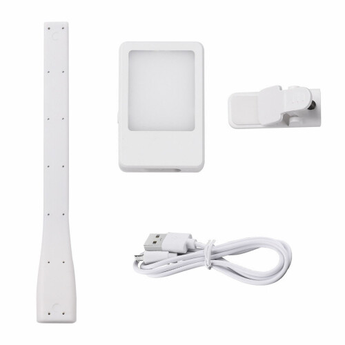 Lampe de lecture LED rechargeable USB20h Luminosité réglable