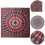 Boheemi Mandala -seinävaate, 3 kpl 1