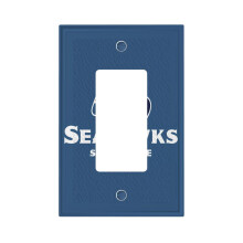 Panou de comutare cu cadru roman din piele Seahawks