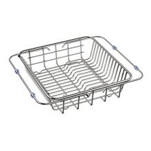 Ycolew sink dish drainer rack stainless steel adjustable