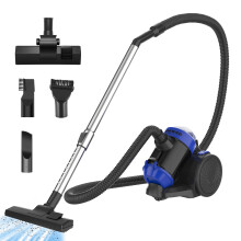 Bagless Cylinder Vacuum Cleaner Lightweight 1200W, 1.5L, for Hard floor, Carpet &amp; Car