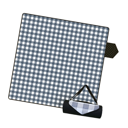 Thick 150X200Cm Beach Comfortable Relaxing For Park Travel-grey