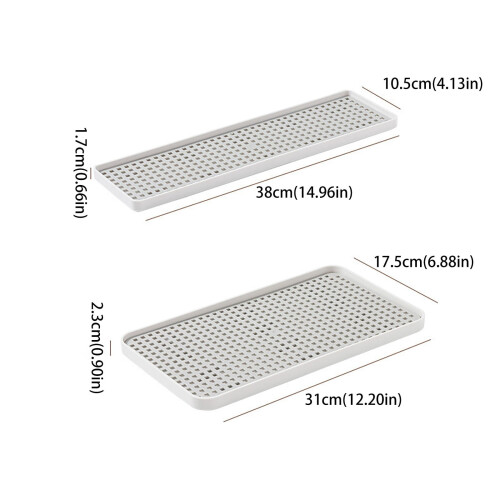 Cutlery Drain Rack with Water Tray 1 Piece 1
