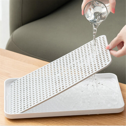 Cutlery Drain Rack with Water Tray 1 Piece 2