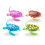 Robo Turtle Robotic Swimming Turtle Toy (2 Pack 7