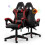 (Red)Bluetooth Gaming Chair Ergonomic Office Chair 1
