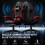 (Red)Bluetooth Gaming Chair Ergonomic Office Chair 7