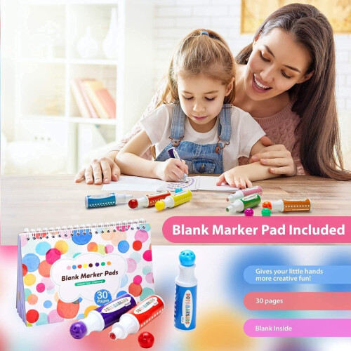 Bingo Pens and Dabbers 8 Colours 40 ml 1