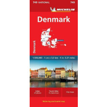 Denmark Michelin National Map 749 by Michelin Other Book
