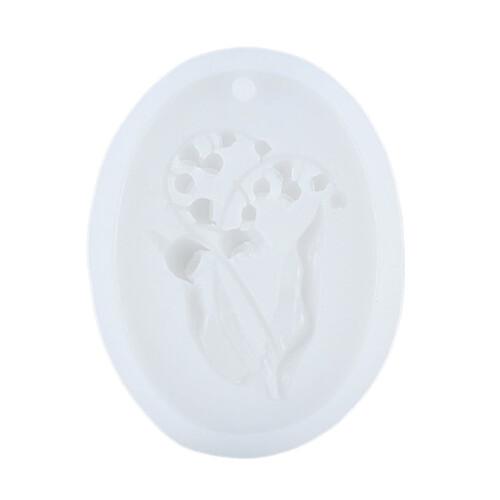 Moule en silicone pour tulipe, clochette, orchidée et papillon