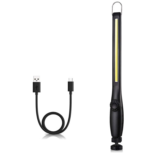 COB LED-werklamp, USB-oplaadbaar, draagbaar, magnetisch