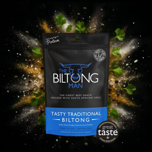 Tasty Traditional Lean Beef Biltong 500g 1