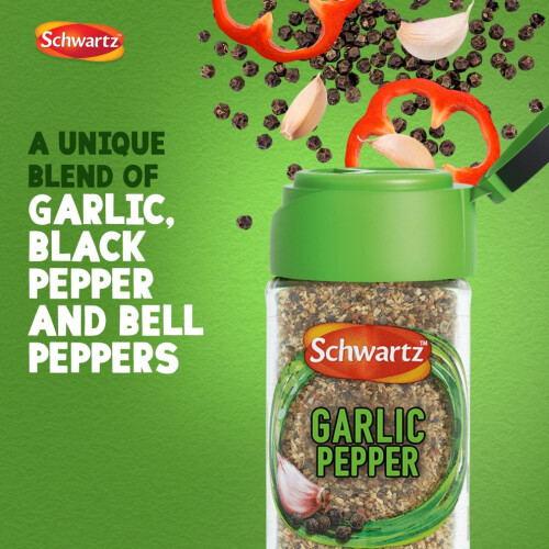 Schwartz Garlic Pepper 45 G Pack of 6 1