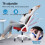 ELFORDSON (Red) ELFORDSON Mesh Office Chair Executive Swivel Adjustable Headrest Computer Gaming 9