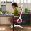 ELFORDSON (Red) ELFORDSON Mesh Office Chair Executive Swivel Adjustable Headrest Computer Gaming 11