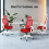 ELFORDSON (Red) ELFORDSON Mesh Office Chair Executive Swivel Adjustable Headrest Computer Gaming 6