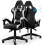 (White)Gaming Chair with Bluetooth Speakers Ergonomic Chair 1