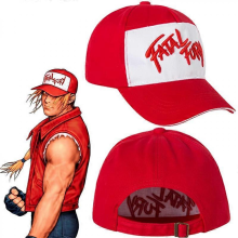 KOF Fatal Fury Terry Bogard Baseball Cap Cosplay Embroidery Adjustable Unisex Hat