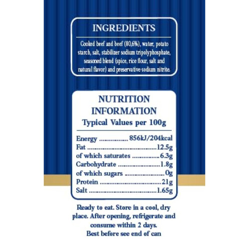 Canned Beef 12x340g 2
