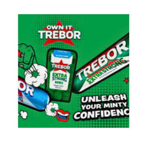 Trebor Extra Strong Peppermints Mints 14 Tubes x 3 1