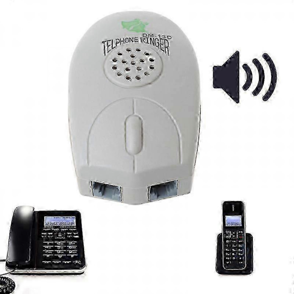 Extra Loud Landline Telephone Amplifier For Hearing Impaired & Seniors 4073028397175