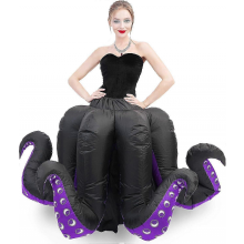 Costume gonfiabile da polpo Anroong per Halloween, adulti e bambini, divertente costume gonfiabile per feste e cosplay.