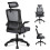 ELFORDSON (Dark Grey) ELFORDSON Mesh Office Chair Executive Swivel Adjustable Headrest Computer Gaming 6