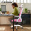 ELFORDSON (Pink) ELFORDSON Mesh Office Chair Executive Swivel Adjustable Headrest Computer Gaming 10