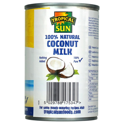 Coconut Milk 400ml Pack of 6 2