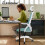 ELFORDSON (Cyan) ELFORDSON Mesh Office Chair Executive Swivel Adjustable Headrest Computer Gaming 10