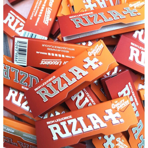 Regular Liquorice Papers 50 Packs Booklets 1