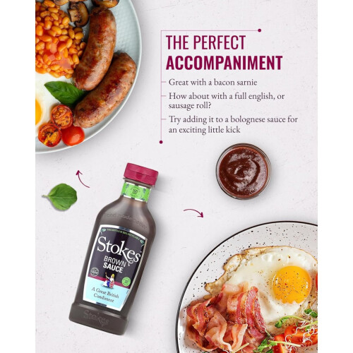 Real Brown Sauce 3PK SQUEEZY 505g 1