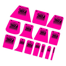 Komplettes 14-teiliges Fahrzeugfolien-Montageset inklusive-Rosa