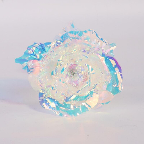 Valentine's Day rose gift box with vibration light base pink 2