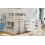 3ft Single Wooden Storage Bed with Pull-out Desk 5