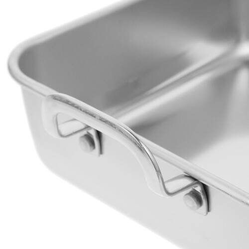 Non-stick stekebrett i rustfritt stål, 12 x 16 tommer 2