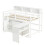 3ft Single Wooden Storage Bed with Pull-out Desk 17