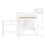 3ft Single Wooden Storage Bed with Pull-out Desk 19