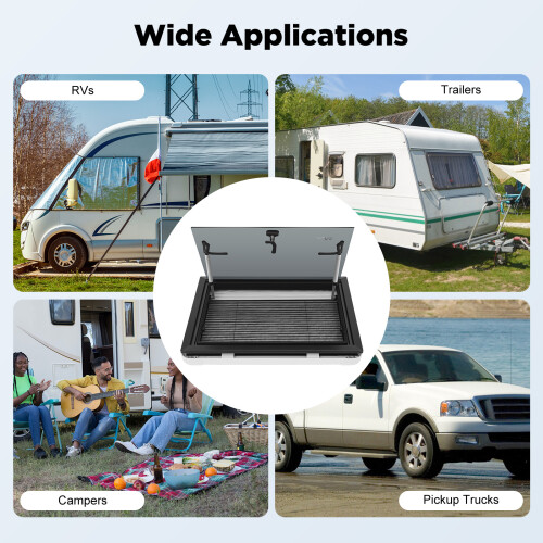 RV Push Out Window for Caravan Camper Van 1