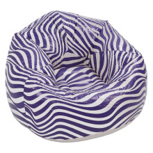 Blue PVC Inflatable Beanbag Couch