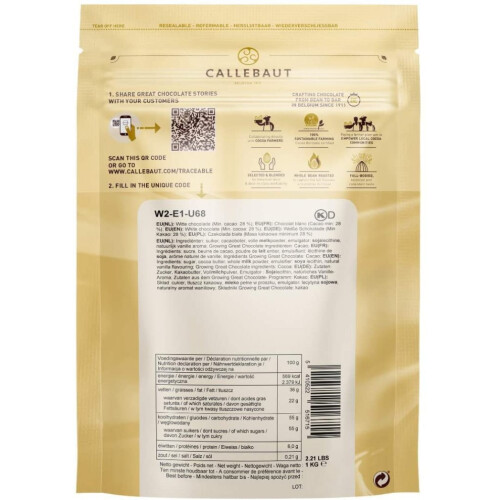 Callebaut Dark & Milk Chocolate Callets 2