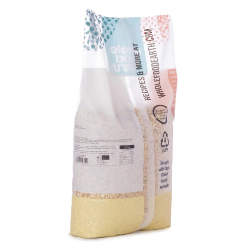 Organic Jumbo Oats 3 kg GMO Free 1