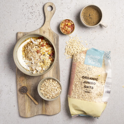 Organic Jumbo Oats 3 kg GMO Free 2