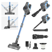 Cordless Vacuum Cleaner, 15KPA Powerful Pet Vacuum Cleaner with LED Work Light, Up To 65 Mins Runtime, for All Hardwood Floors Carpet Pet Hair
