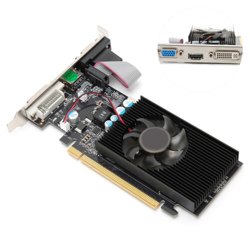 PCI Express GT210 Video Card 1GB 1