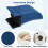Lateral Support for Wheelchair Side Guards, Adjustable Anti-Decubitus Cushion 3