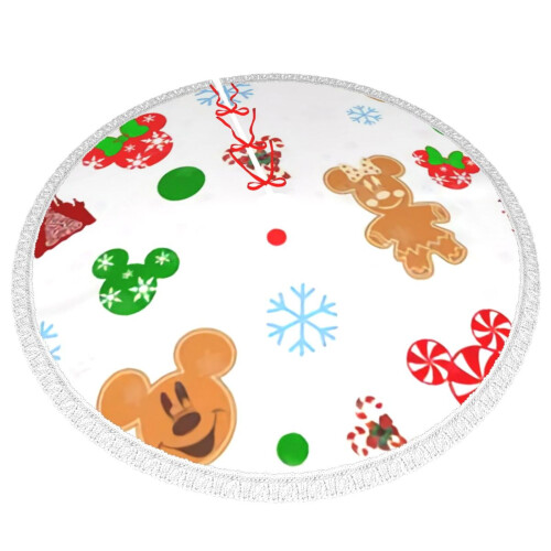 Jupe de sapin de Noël Mickey Mouse 122 cm 2