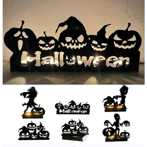 FELTREE Halloween-luurankokoriste, 1 kpl 2