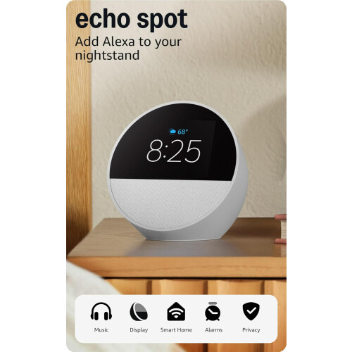 Amazon Amazon Echo Spot Biely 1